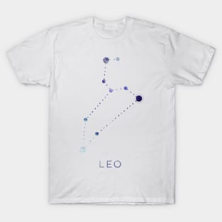 LEO STAR CONSTELLATION ZODIAC SIGN T-Shirt